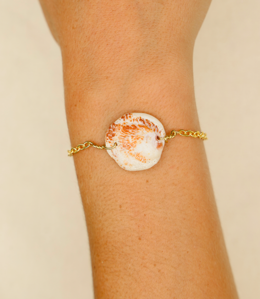 Sunset Shell Bracelet