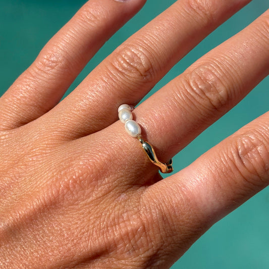 Half Pearl Ring