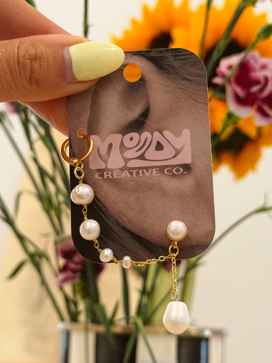 Drift Drop Chain Earring