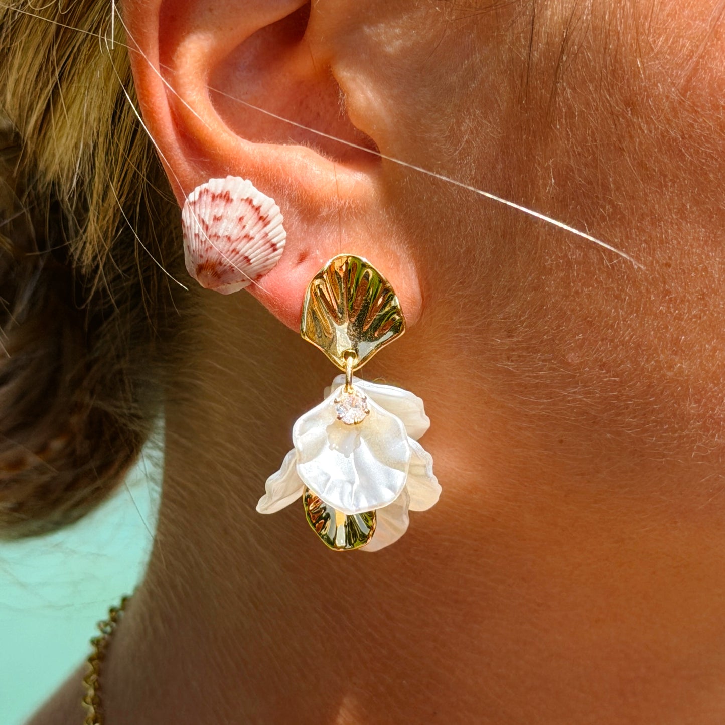 Sea Bloom Earring Set